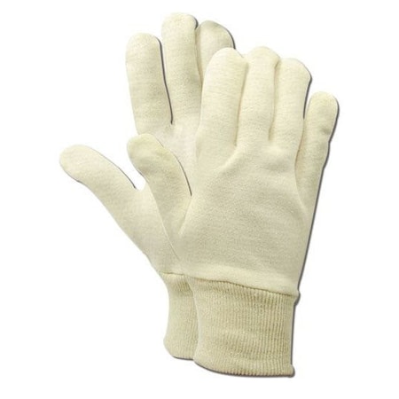 Magid Textile Gloves, Natural, 12 PK T2705J